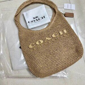 Coach Brooklyn 28 Woven Shoulder Bag